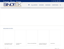 Tablet Screenshot of gruposinotek.com